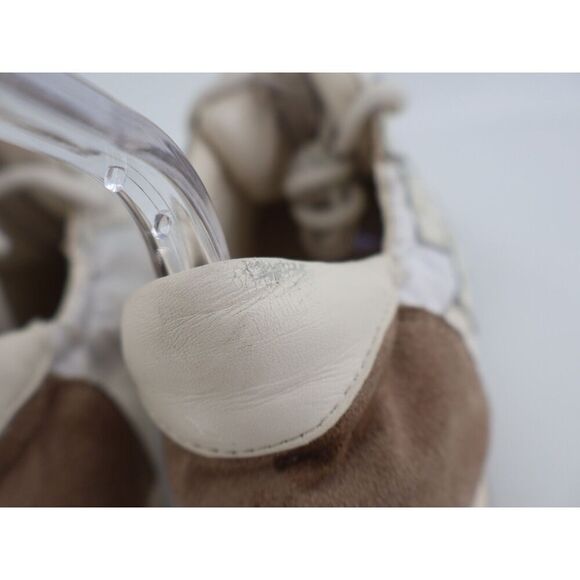 Tory Burch White and Tan Athletic Shoes - Picture 7 of 16
